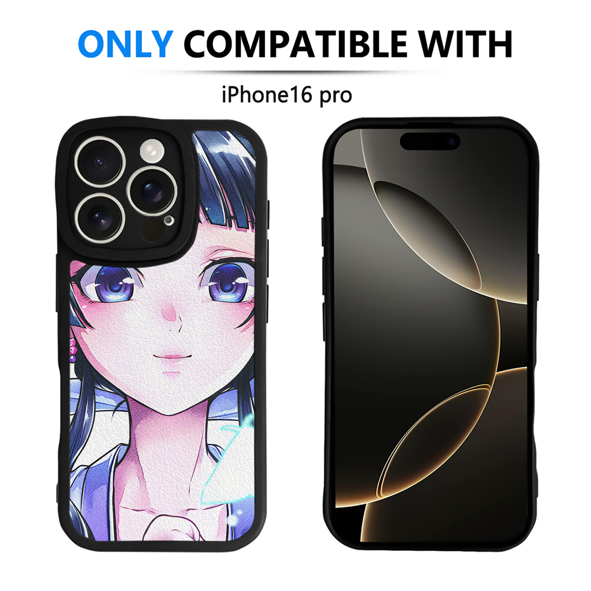 （画像用） 薬屋のひとりごと The Apothecary Diaries 【iPhone 16シリーズ対応】シリコンスマホケース（レザー調） 材質：シリコン